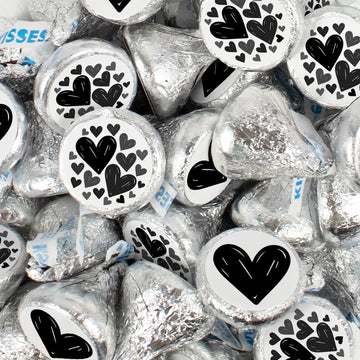 Assembled Hearts Hershey's Kisses Candy 13.6oz Bag 85ct