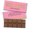 Personalized Girl Boss Hershey's Milk Chocolate Bar & Wrapper
