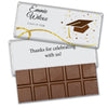 Graduation Personalized Hershey's Milk Chocolate Bar Cap & Confetti