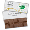 Graduation Personalized Hershey's Milk Chocolate Bar Cap & Confetti