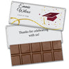 Graduation Personalized Hershey's Milk Chocolate Bar Cap & Confetti