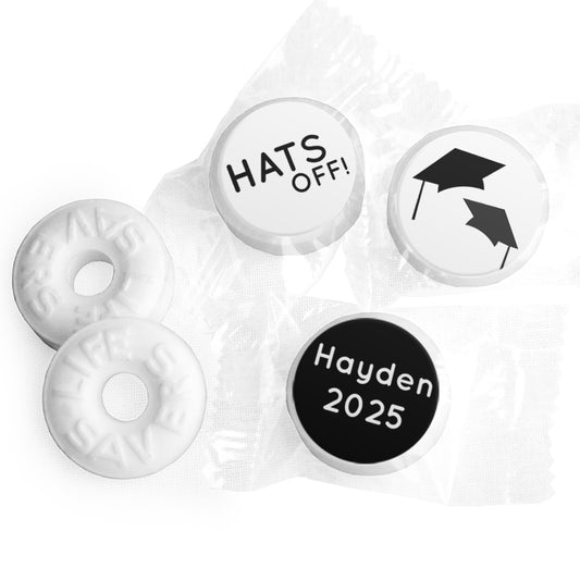 Graduation Favors - In The Air Stickers - Life Savers
