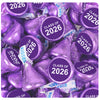 Graduation Purple Candy Hershey's Kisses & Hershey's Miniatures for Party Favors