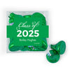 Personalized Graduation Class of JUST CANDY® favor cube with Hershey's Kisses