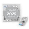 Personalized Graduation Class of JUST CANDY® favor cube with Hershey's Kisses