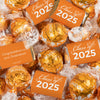 Graduation Chocolate Mix - Hershey's Miniatures and Lindor Truffles 65 Pieces - All Colors