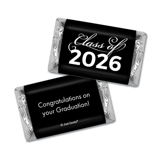 Personalized Black Graduation Diploma Deluxe Candy Buffet
