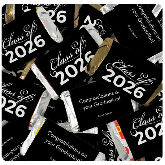 Black Graduation Photo Candy Buffet