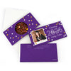Personalized Graduation Polaroid Photo Confetti Gourmet Infused Belgian Chocolate Bars (3.5oz)