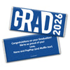Graduation Personalized Hershey's Milk Chocolate Bar "Grad" and Year