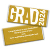Graduation Personalized Hershey's Milk Chocolate Bar "Grad" and Year