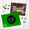 Personalized Graduation Class of Candy Favor Bag - M&Ms or Skittles