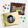 Personalized Graduation Class of with Photo Candy Favor Bag - M&Ms or Skittles