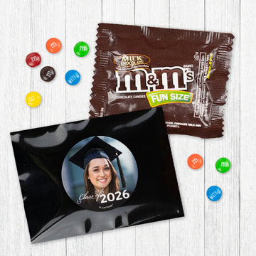 Personalized Graduation Class of with Photo Milk Chocolate M&Ms