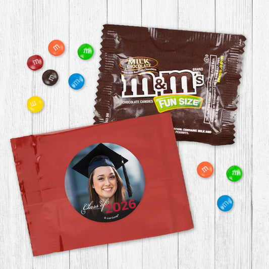 Personalized Graduation Class of with Photo Milk Chocolate M&Ms