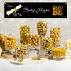 Personalized Gold Graduation Diploma Deluxe Candy Buffet