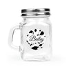 Graduation Favor Personalized Mini Mason Mug Hats Off