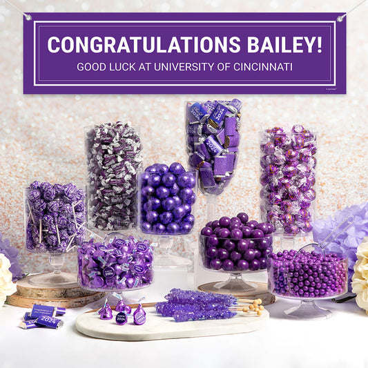 Personalized Graduation School Color Deluxe Candy Buffet - All Colors