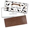 Graduation Personalized Embossed Chocolate Bar Tossed Caps