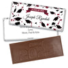 Graduation Personalized Embossed Chocolate Bar Tossed Caps