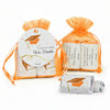 Personalized Graduation Cap & Confetti Hershey's Miniatures in XS Organza Bags with Gift Tag