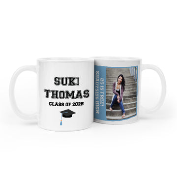 Personalized Graduation Coffee Mugs with Photo (11oz)