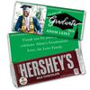 Personalized The Graduate's Cap Hershey's Milk Chocolate Bar