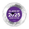 Personalized Graduation Grad Cap 1.25" Stickers (48 Stickers)