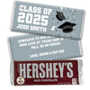 Personalized Graduation Hershey's Milk Chocolate Bar -Grad Cap Toss