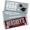 Personalized Graduation Hershey's Milk Chocolate Bar -Grad Cap Toss