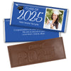 Personalized Graduation with Photo Embossed Chocolate Bar - Solid Color