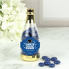 Personalized Graduation Favor Gold Champagne Bottle with Just Candy Milk Chocolate Minis - Star Student