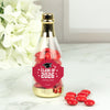 Personalized Graduation Favor Gold Champagne Bottle with Just Candy Milk Chocolate Minis - Star Student