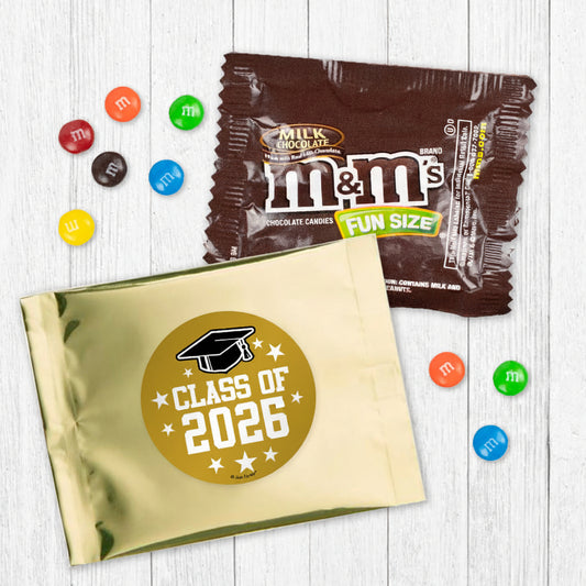 Personalized Graduation Star Student Candy Favor Bag - M&Ms or Skittles