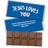 Personalized Vacation Bible School Jesus Loves You Hershey's Milk Chocolate Bar