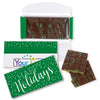 Personalized Happy Holidays Dubai Chocolate Bar 7.4oz