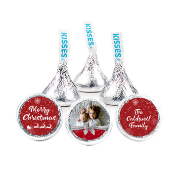 Personalized Christmas Welcoming Joy Hershey's Kisses