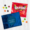 Personalized Let it Snow Christmas Candy Favor Bag - M&Ms or Skittles