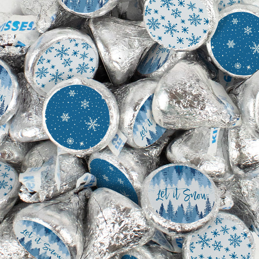 Christmas Winter Holiday Let It Snow Hershey's Kisses