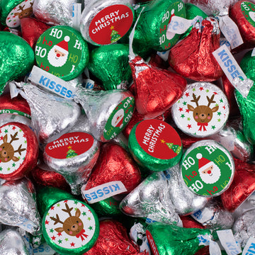 Christmas Santa and Friends Hershey's Kisses
