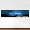 Personalized Christmas O Holy Night 5 Ft. Banner