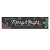 Personalized Christmas Merry & Bright 5 Ft. Banner