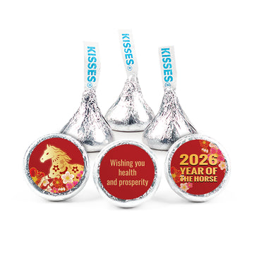 Chinese New Year 3/4" Sticker Plum Blossoms (108 Stickers)