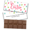 Personalized Easter Eggs & Flowers Hershey's Milk Chocolate Bar & Wrapper