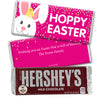Personalized Easter Pink Chick Hershey's Milk Chocolate Bar & Wrapper