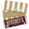 Personalized Father's Day Pillar of Strength Add Your Logo Hershey's Milk Chocolate Bar