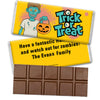 Halloween Personalized Hershey's Milk Chocolate Bar Trick or Treat Zombie
