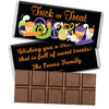 Halloween Personalized Hershey's Milk Chocolate Bar No Tricks Just Treats