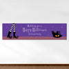 Personalized Halloween The Witch Is In 5 Ft. Banner