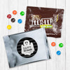 Personalized Halloween Ghouling Ghost Candy Favor Bag - M&Ms or Skittles